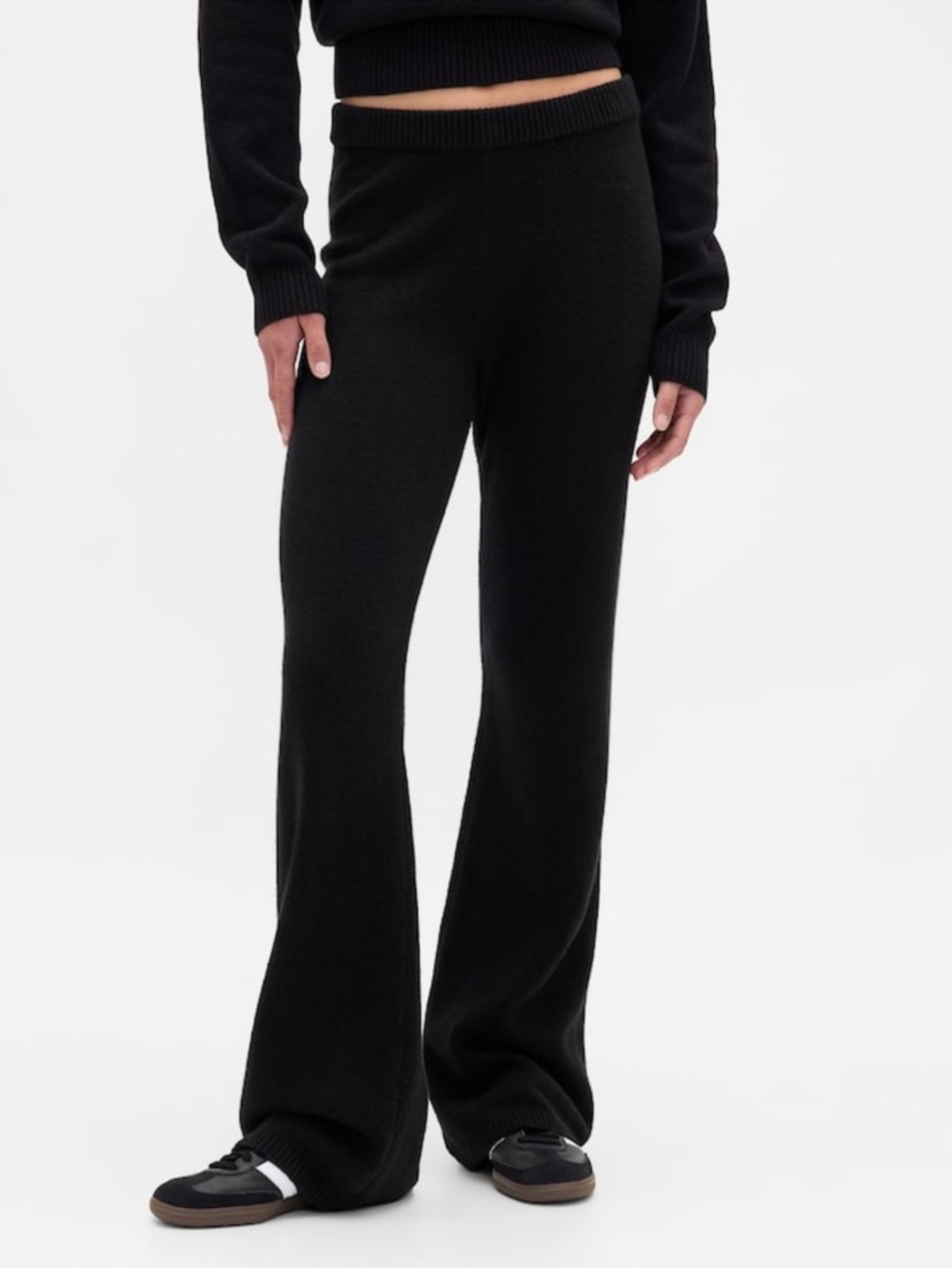 Gap Cashsoft Black Pants - M (Bootcut) - Picture 2 of 6